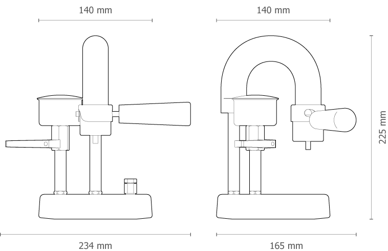 Qahwa - Espresso coffee maker